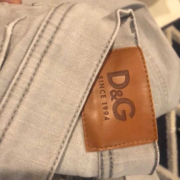 Dolce Gabbana Gray Jean